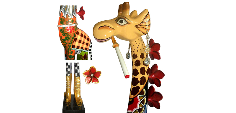 Giraffe Roxanna Deluxe Flintermann Sylt 